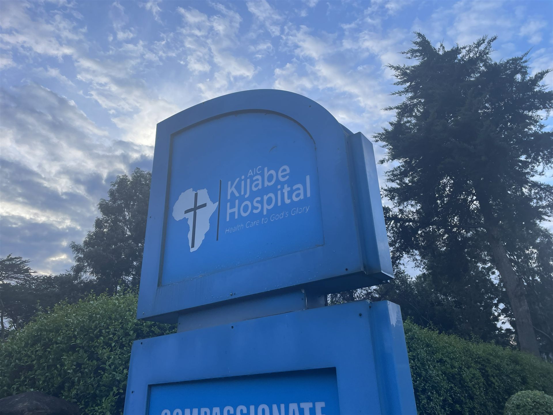 Mustard Seed House Kijabe sign