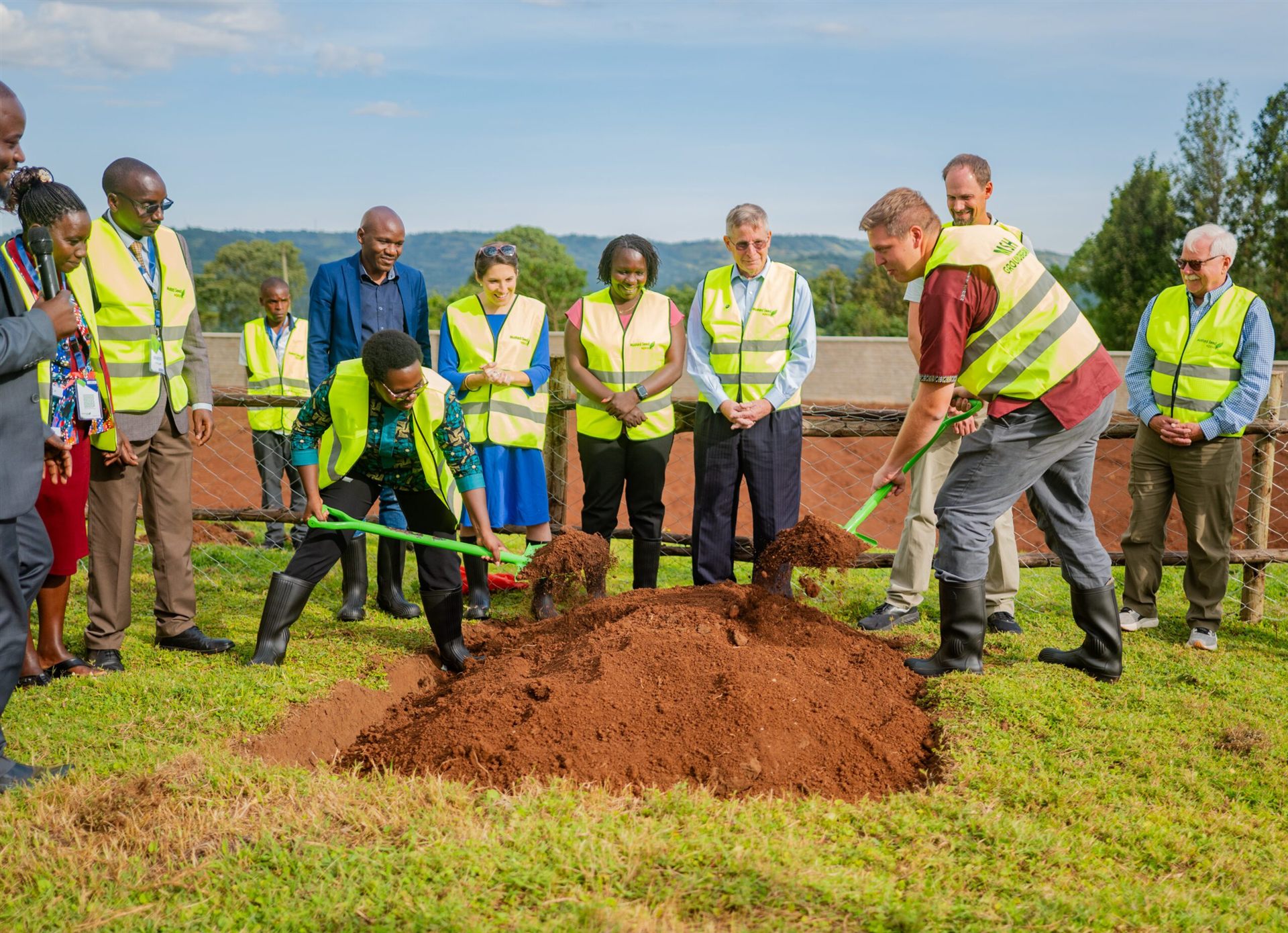 Groundbreaking at Tenwek, September 2025