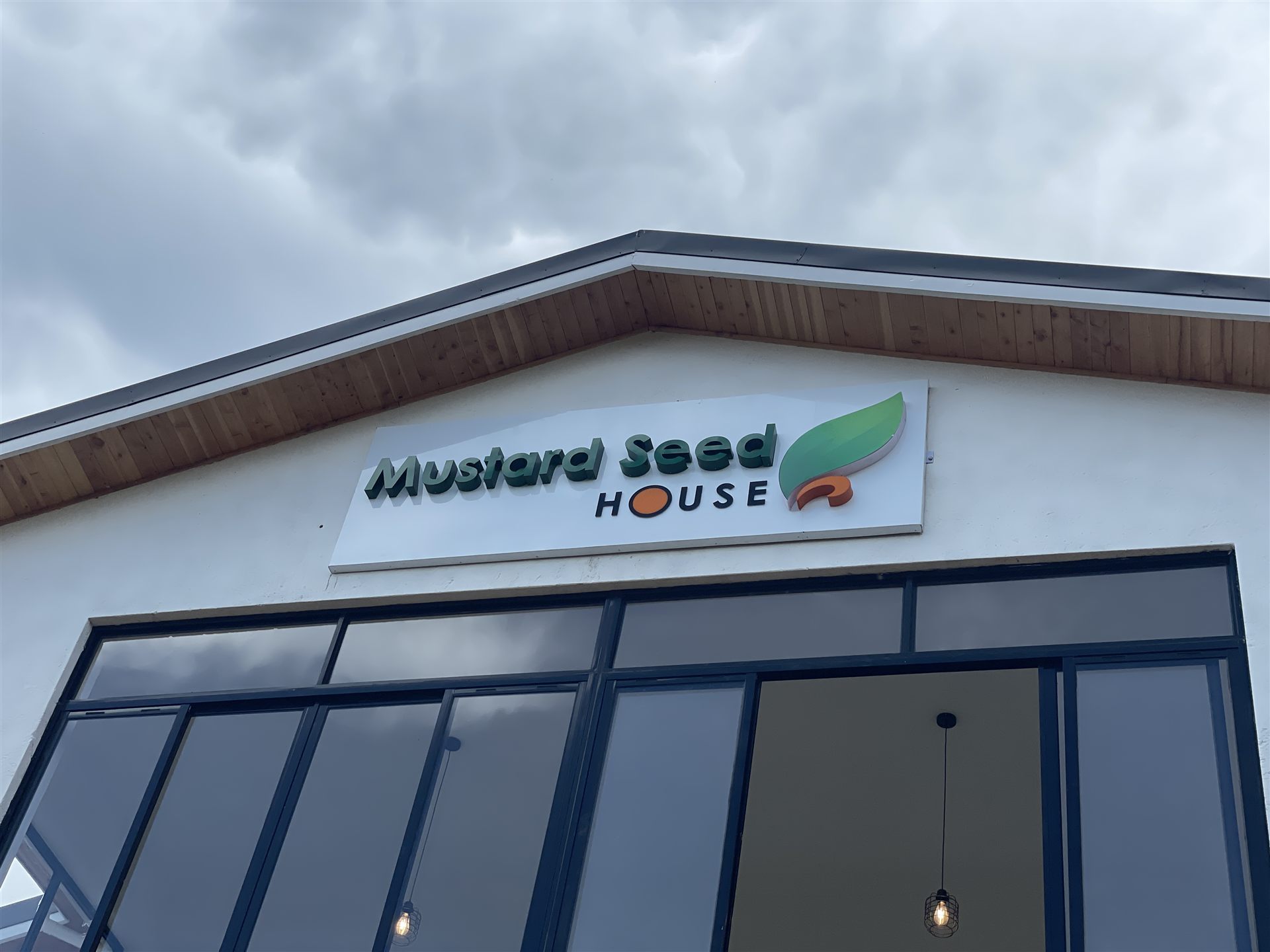 Mustard Seed House signage